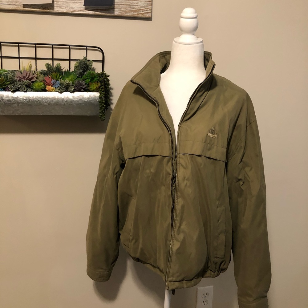 Light Olive Green IZOD Classic Weatherproof Jacket